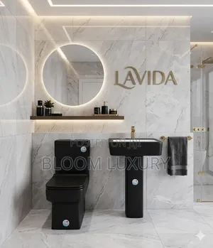 Matte Black Quality Water Closet