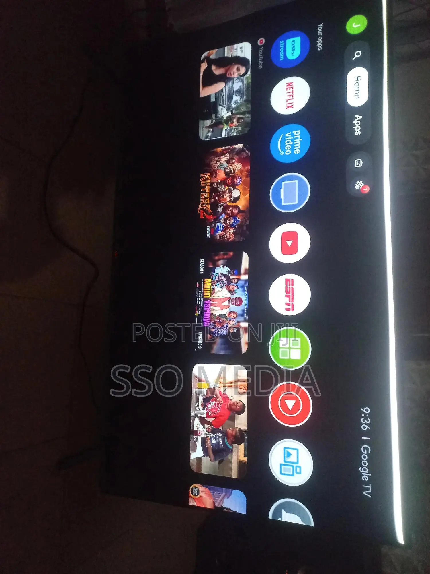 Sony Smart Tv 55" for Rent