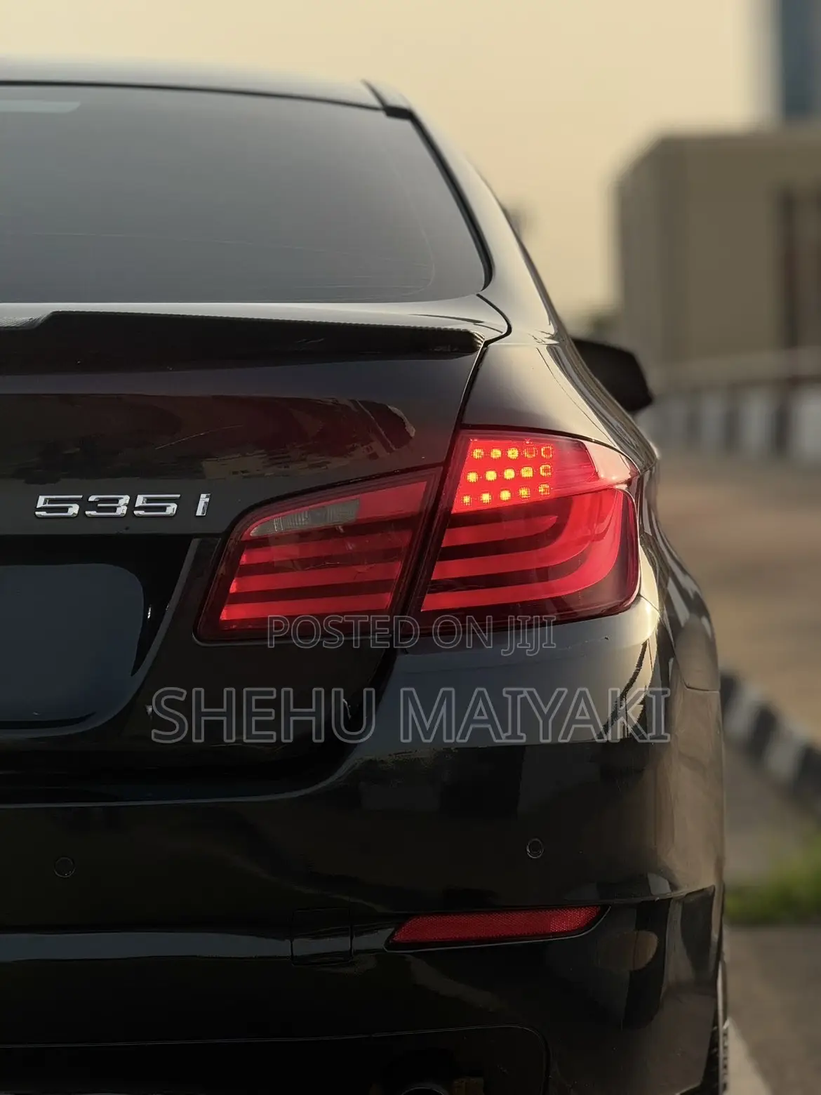 BMW 535i 2012 Black