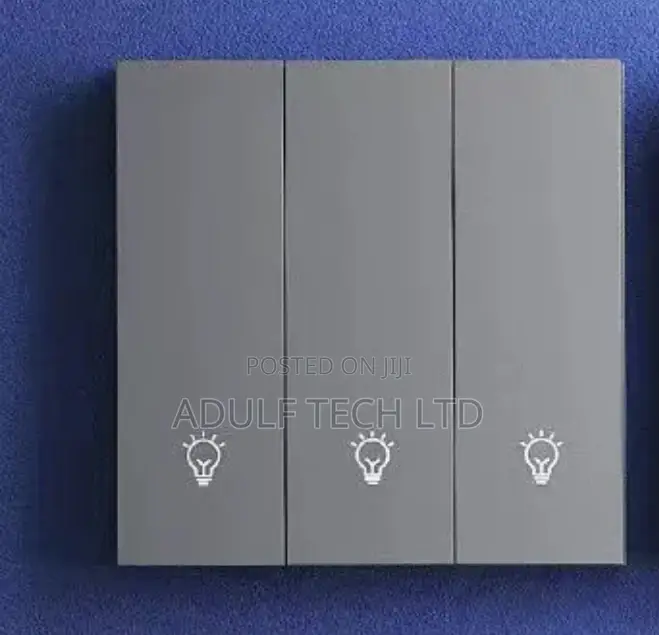 3 Gang Zigbee Push Smart Switch