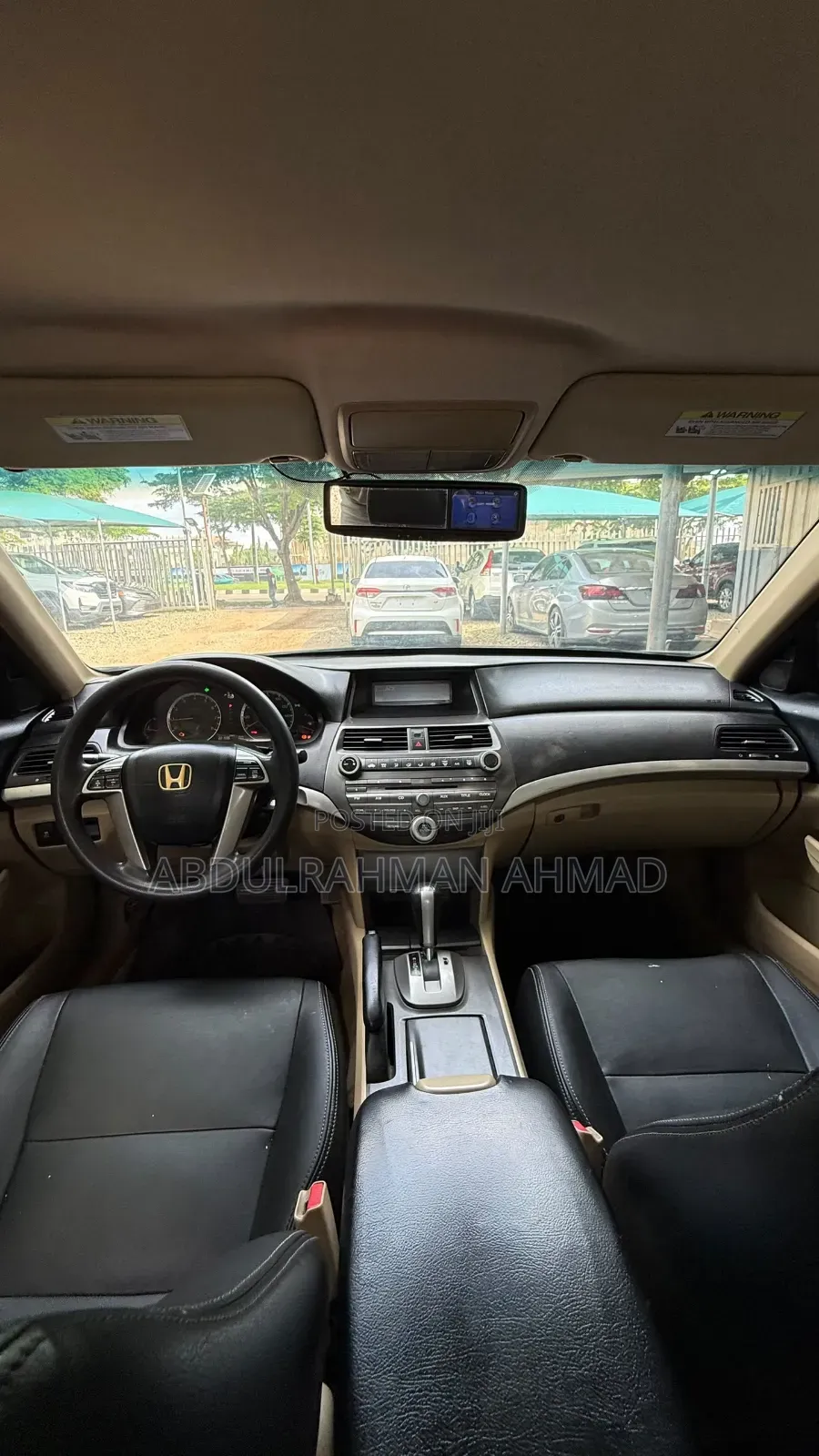 Honda Accord 2012 Black