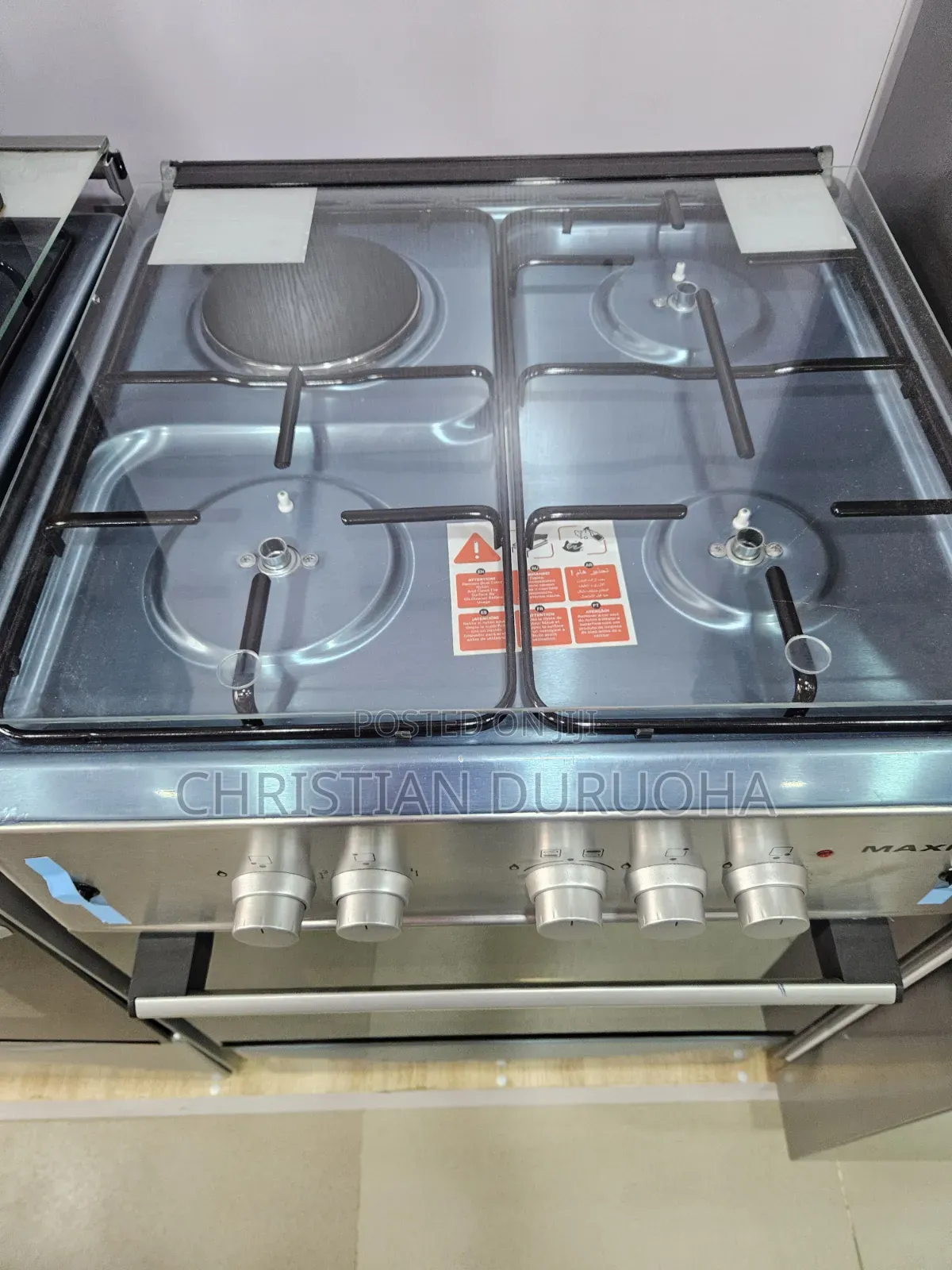 Maxi 60by60 Gas Cooker