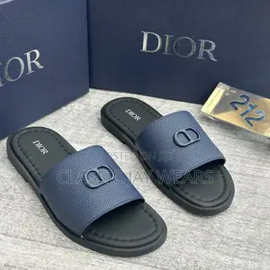 Flat Quality Dior Cover Slippers