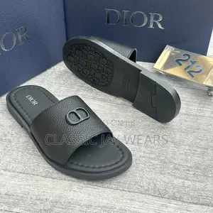 Flat Quality Dior Cover Slippers