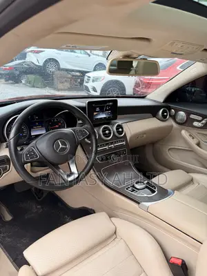 Mercedes-Benz C300 Base 4Matic Coupe AWD (2.0L 4cyl 7A) 2017 Red