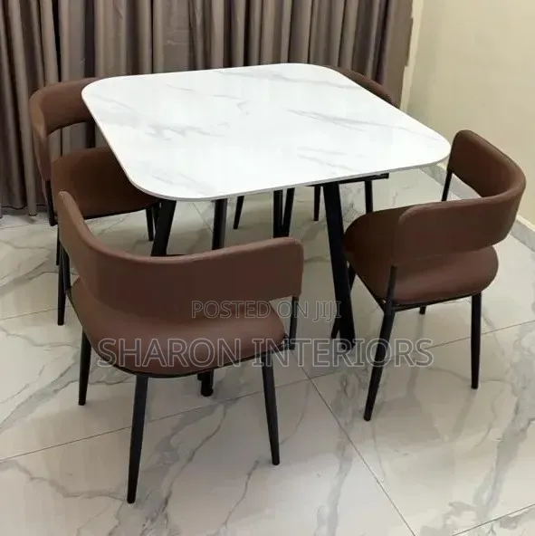 Dinning By4 Marble Top