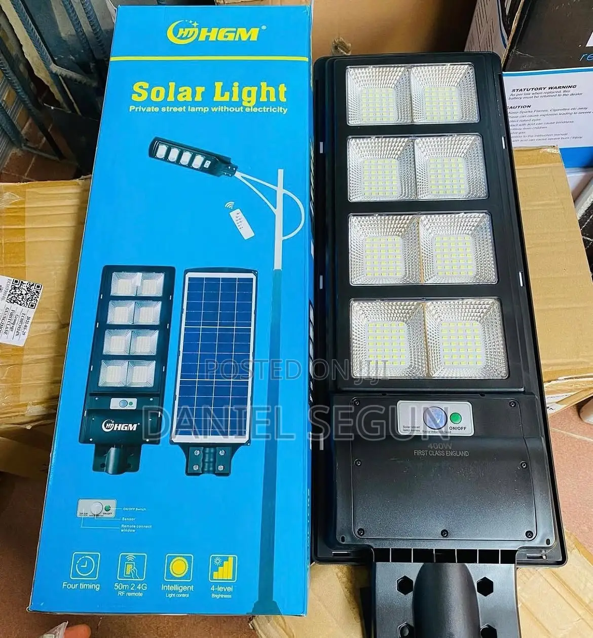 500watts All-in-One Solar Street Light