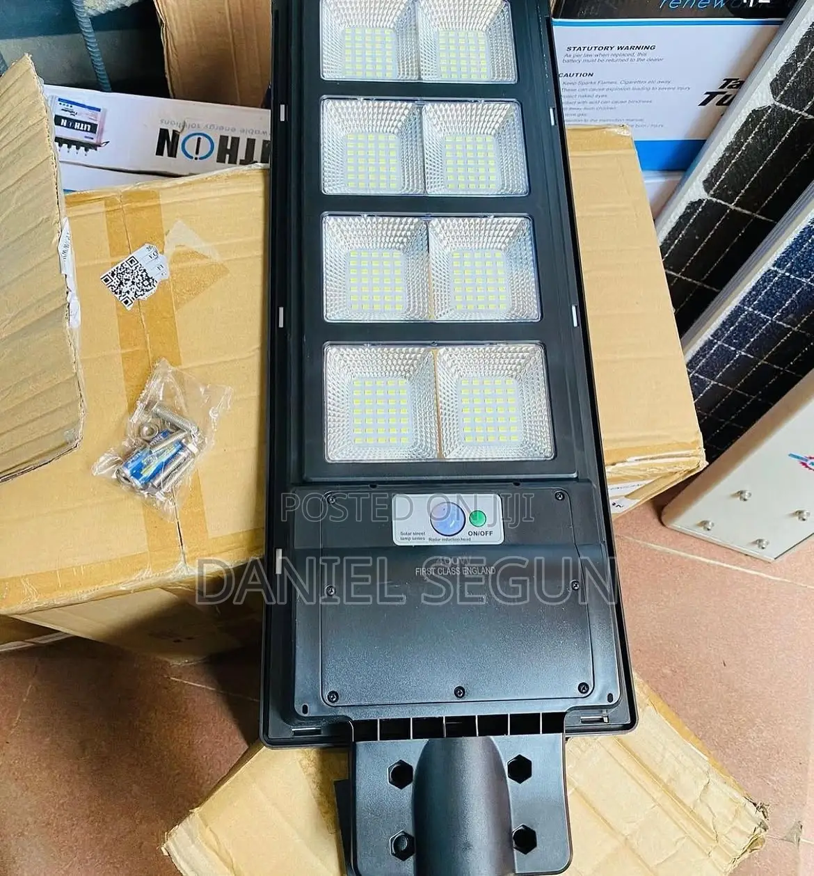 500watts All-in-One Solar Street Light