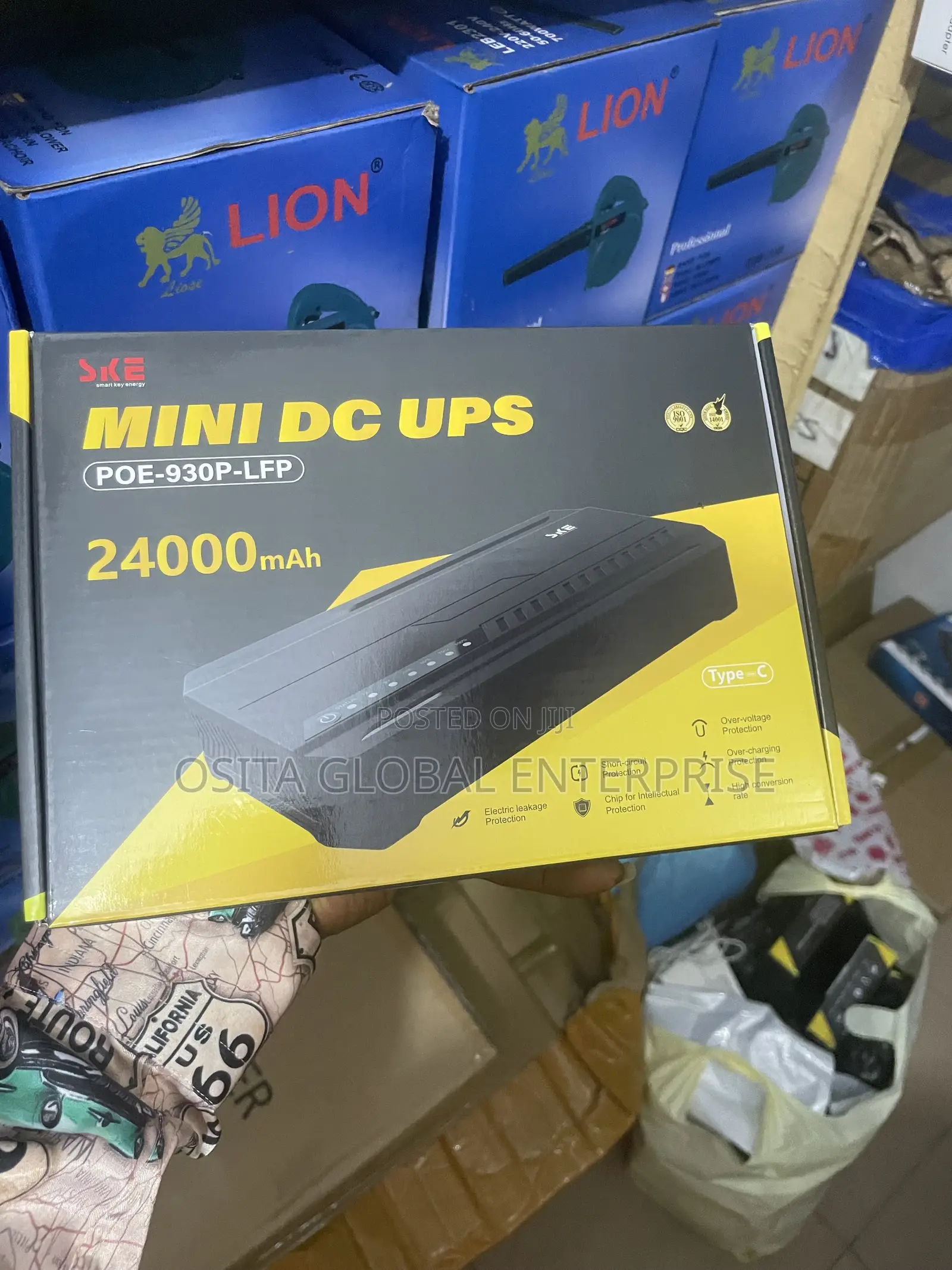 Ske Mini Dc Ups 24,000mah