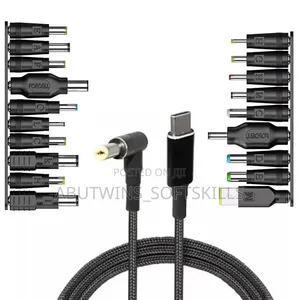Dc to Usb-C Laptop Charging Cable