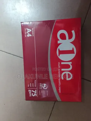 One A4 Multipurpose Paper 75gsm (500 Sheets) – Premium Quality