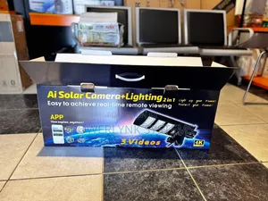 Ai Solar Camera + Lighting 2in1 Street Light