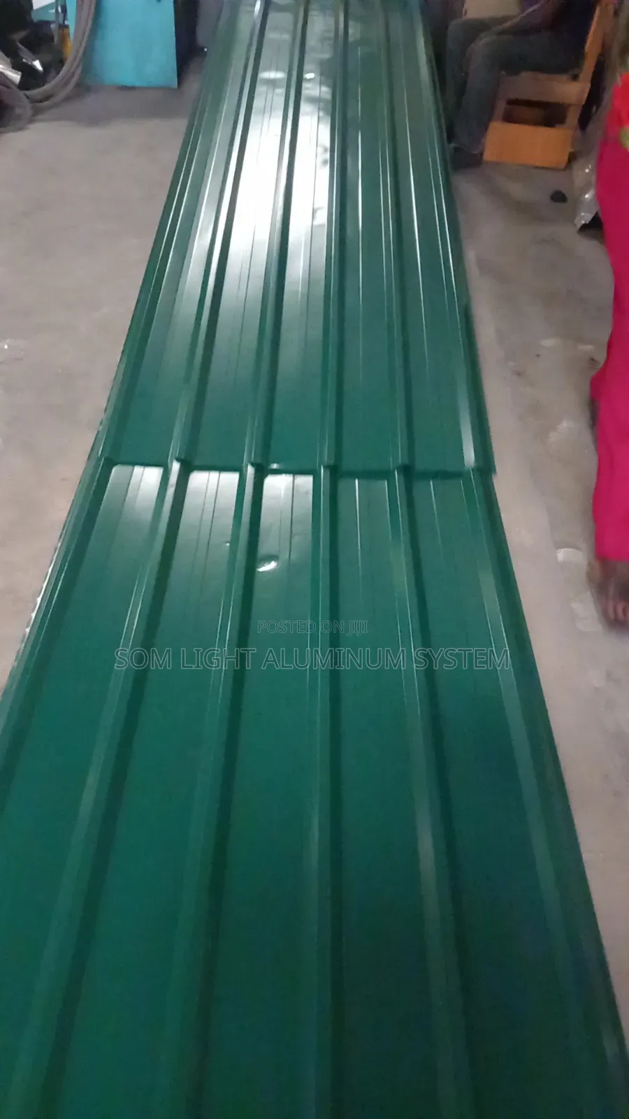 0.45 Bush Green Longspan Roofing Sheet