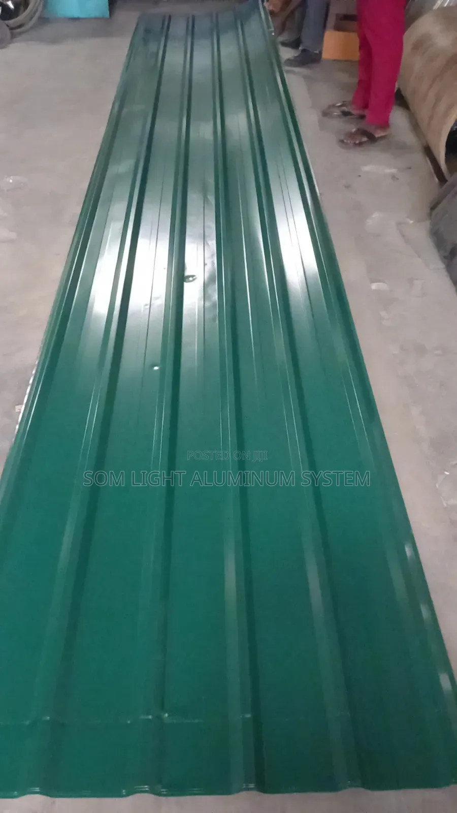 0.45 Bush Green Longspan Roofing Sheet