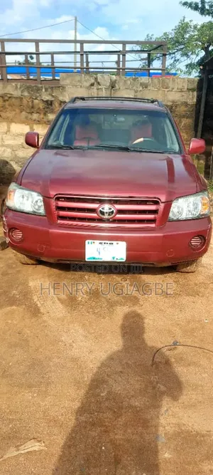 Toyota Highlander 2003 Red