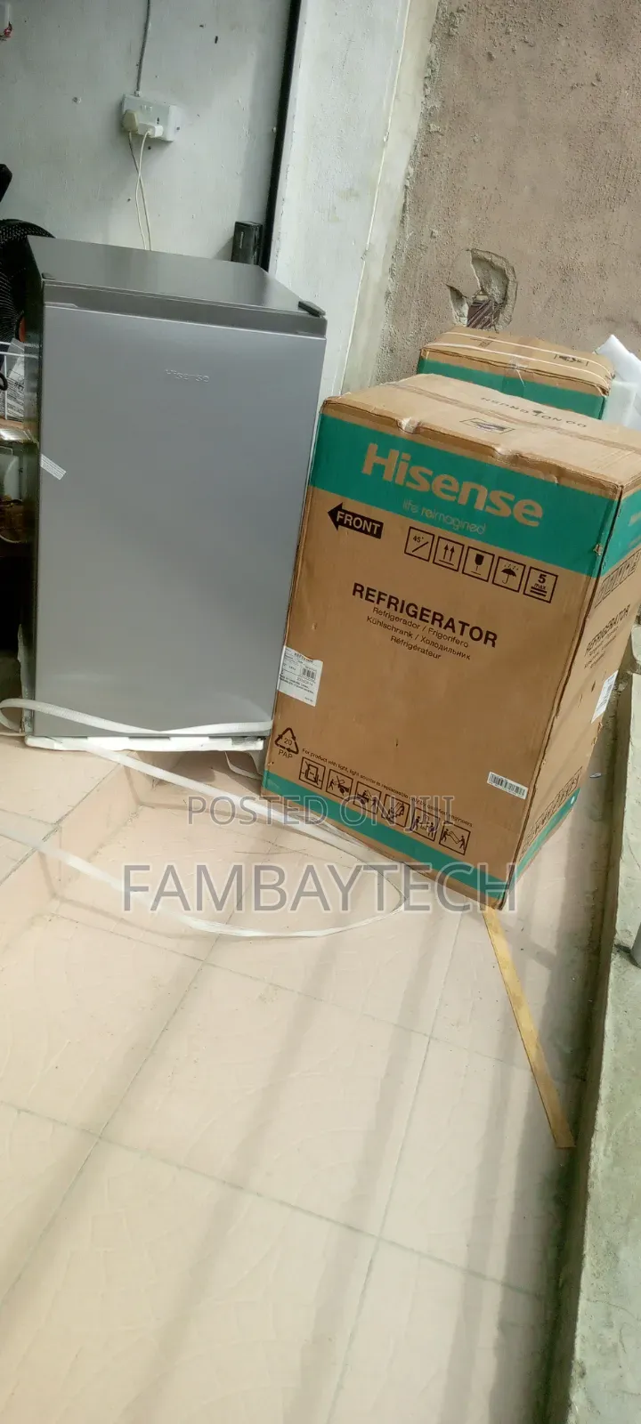 Hisense Ref 121 Compact Fridge With Spacious Storage
