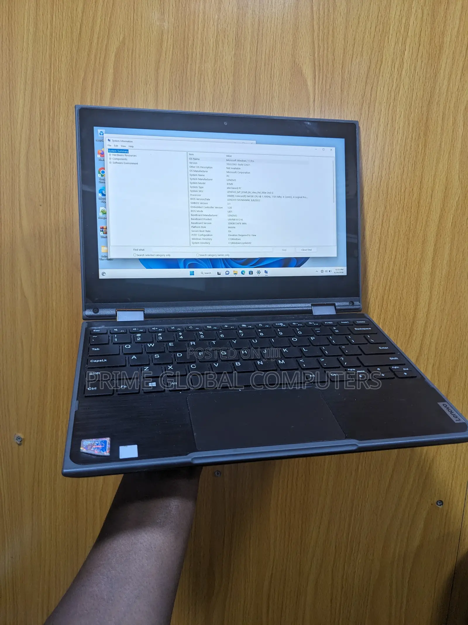 Laptop Lenovo 4GB Intel Celeron SSD 128GB