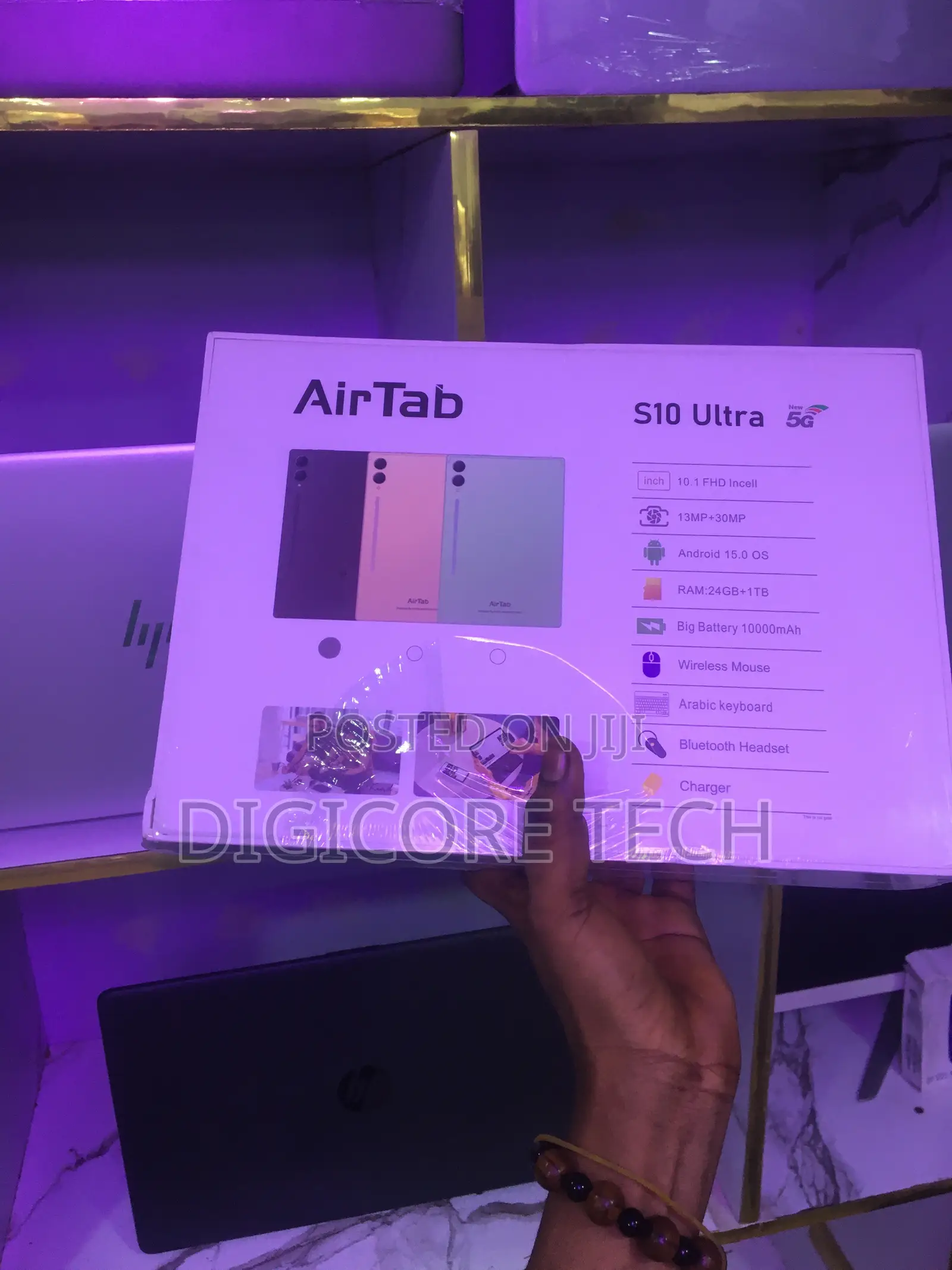 New AirTab S10 Ultra 1 TB Black