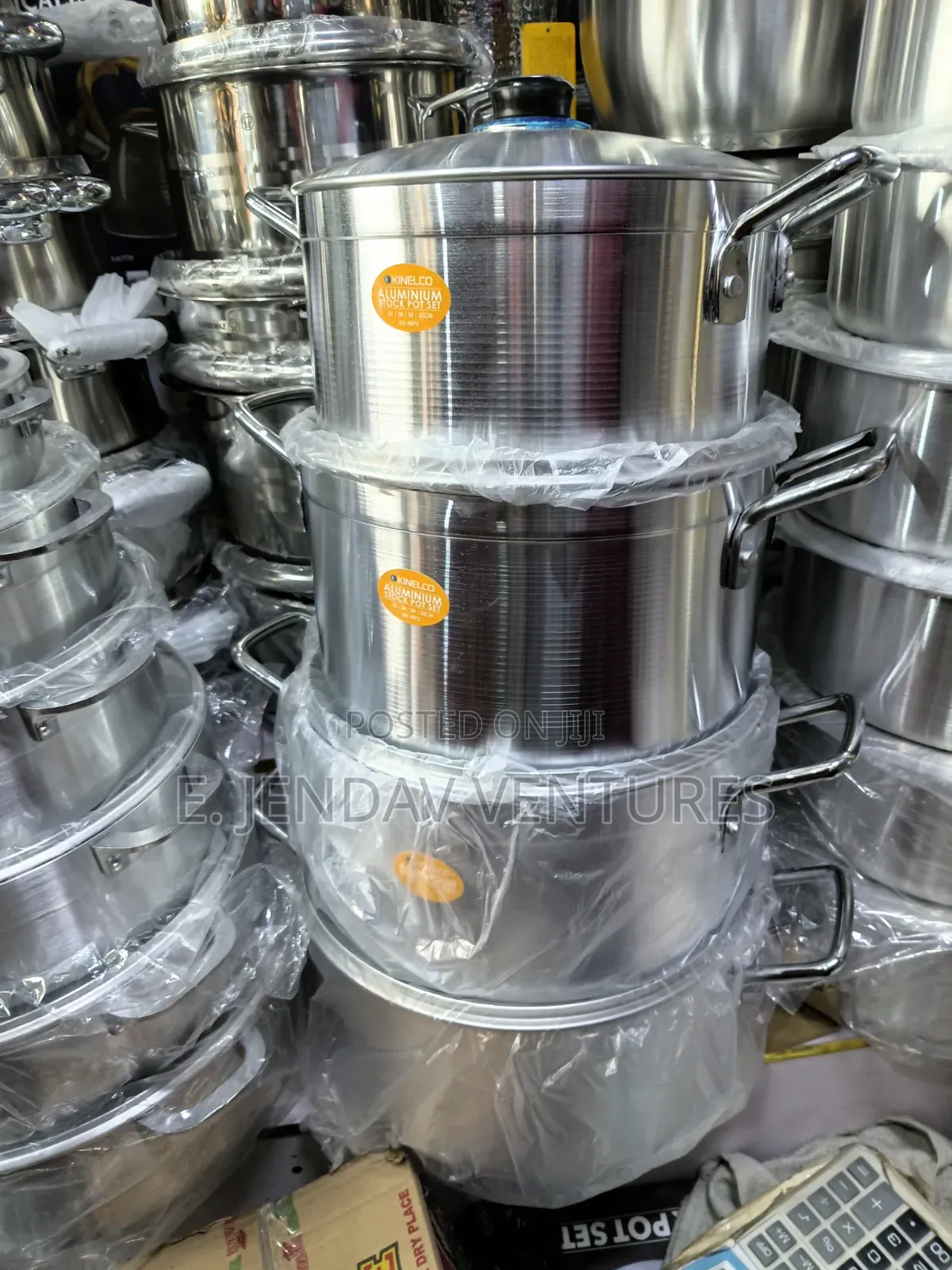 8 Pieces Aluminium Pot
