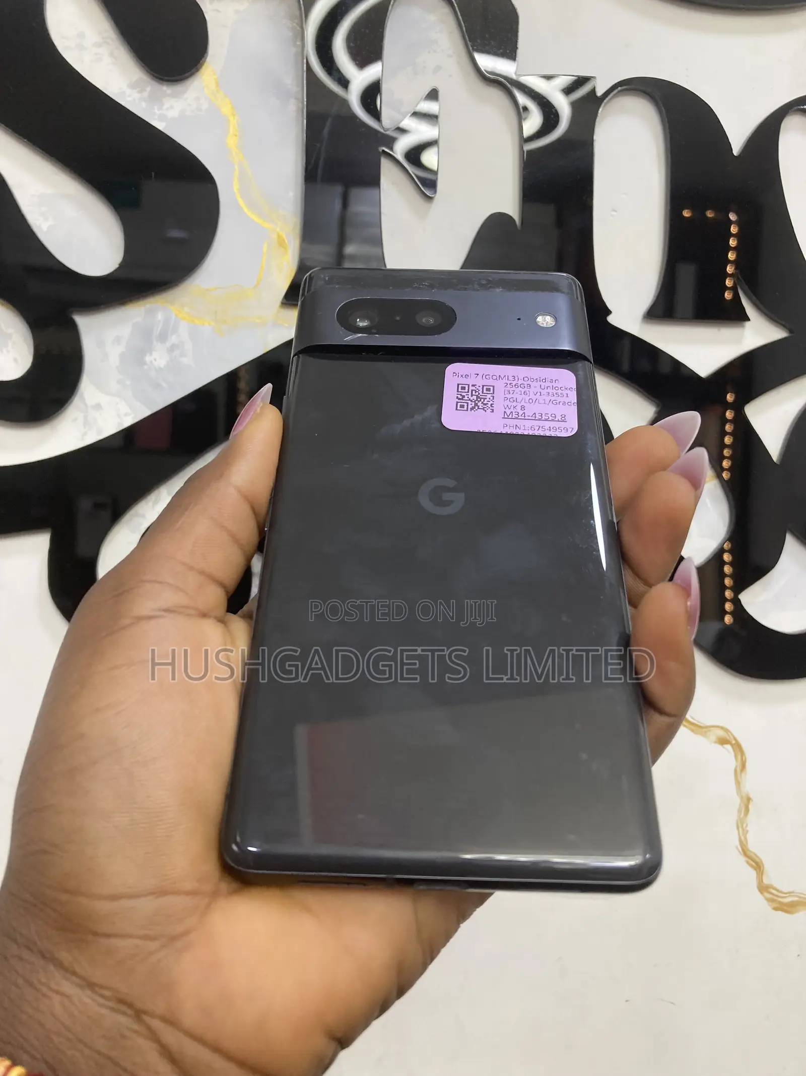 Google Pixel 7 256 GB Black