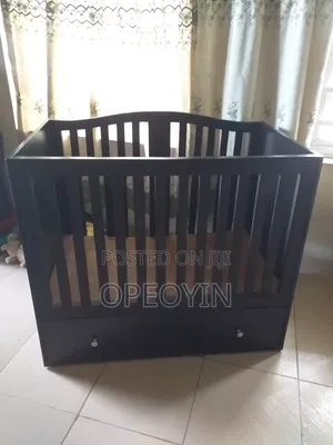 Brown Baby Cot