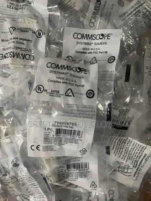 Comscope Single Faceplate Cat6
