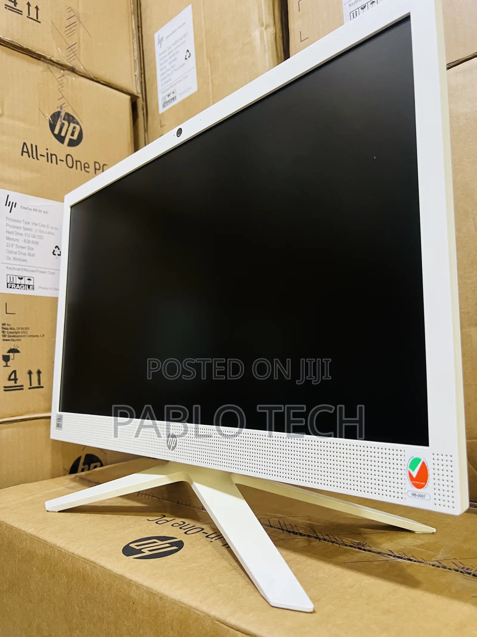 New Desktop Computer HP AiO 22 8GB Intel Core i3 SSD 256GB