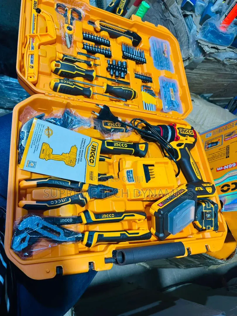 Ingco 166 PCS Tools Box