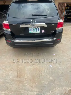 Toyota Highlander 2008 Black