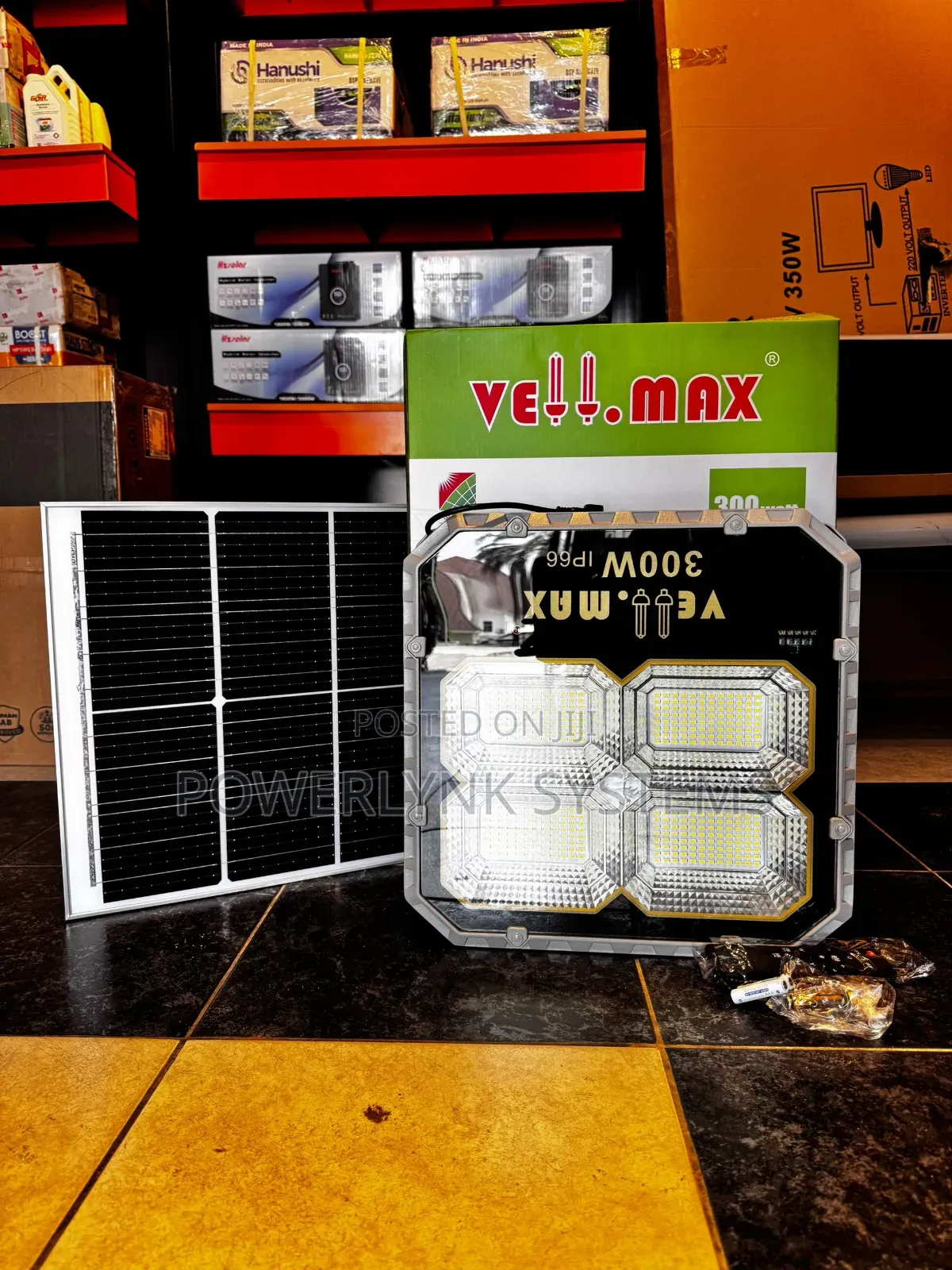Vell Max Solar Flood Light
