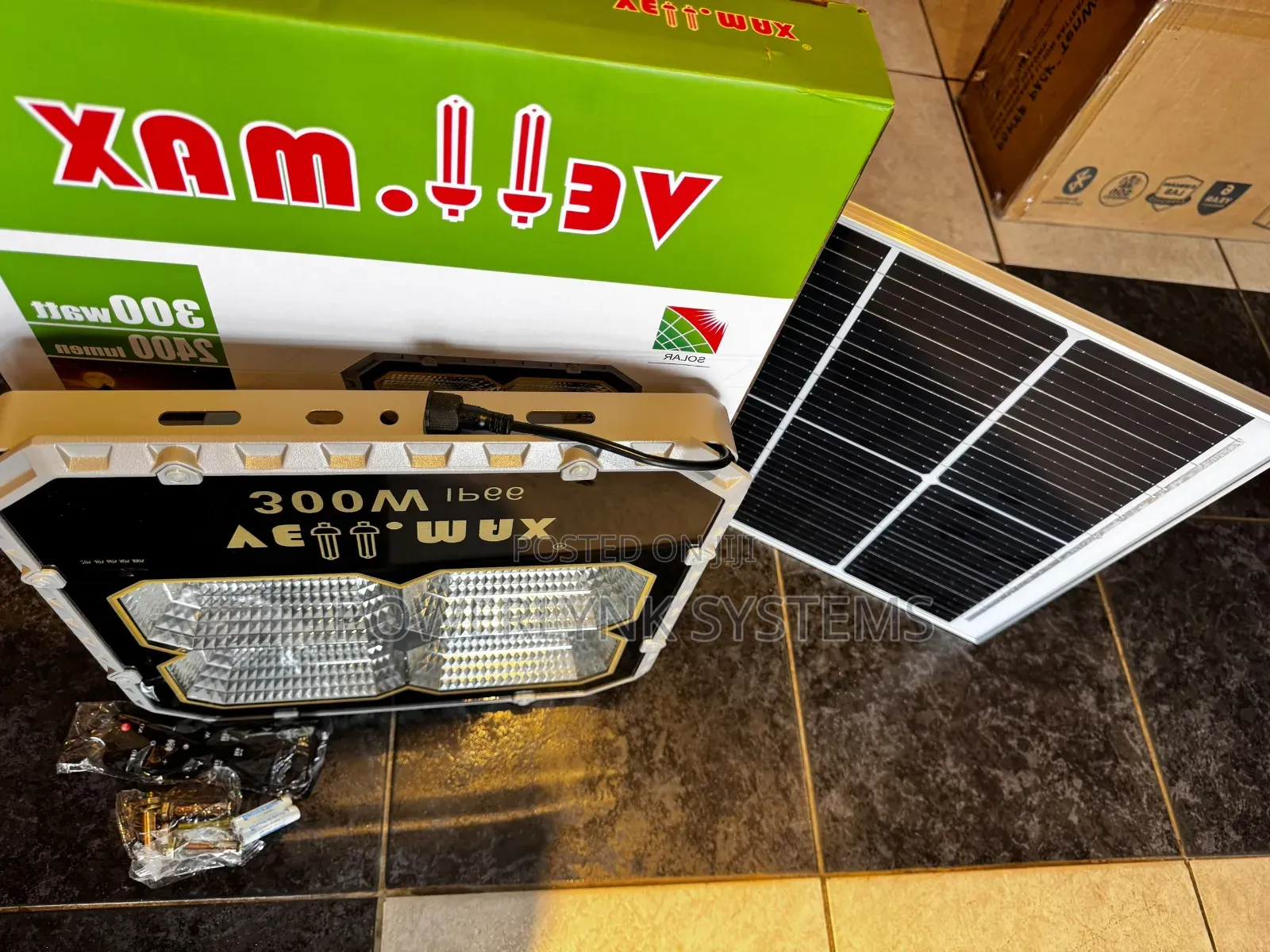 Vell Max Solar Flood Light