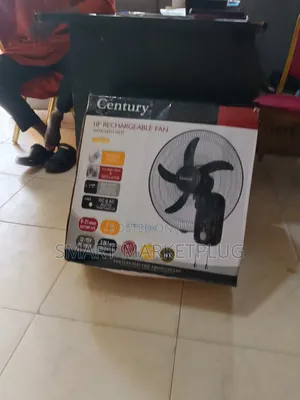 Brand New Century 18 Inch Rechargeable Wall Fan With Remote
