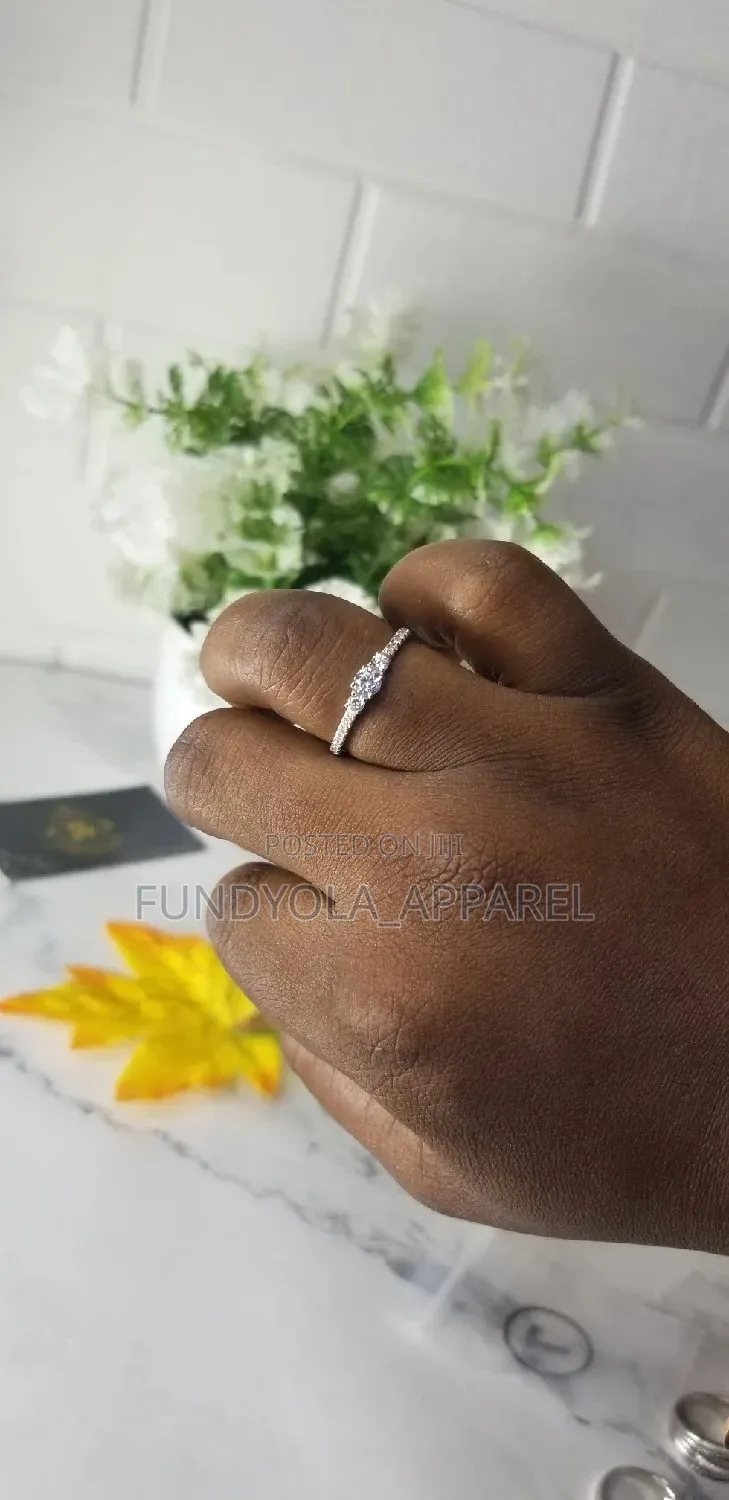 Engagement Ring 925 Sterling Silver