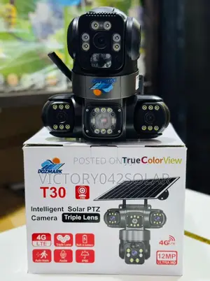 Triple Lens Solar Camera Available