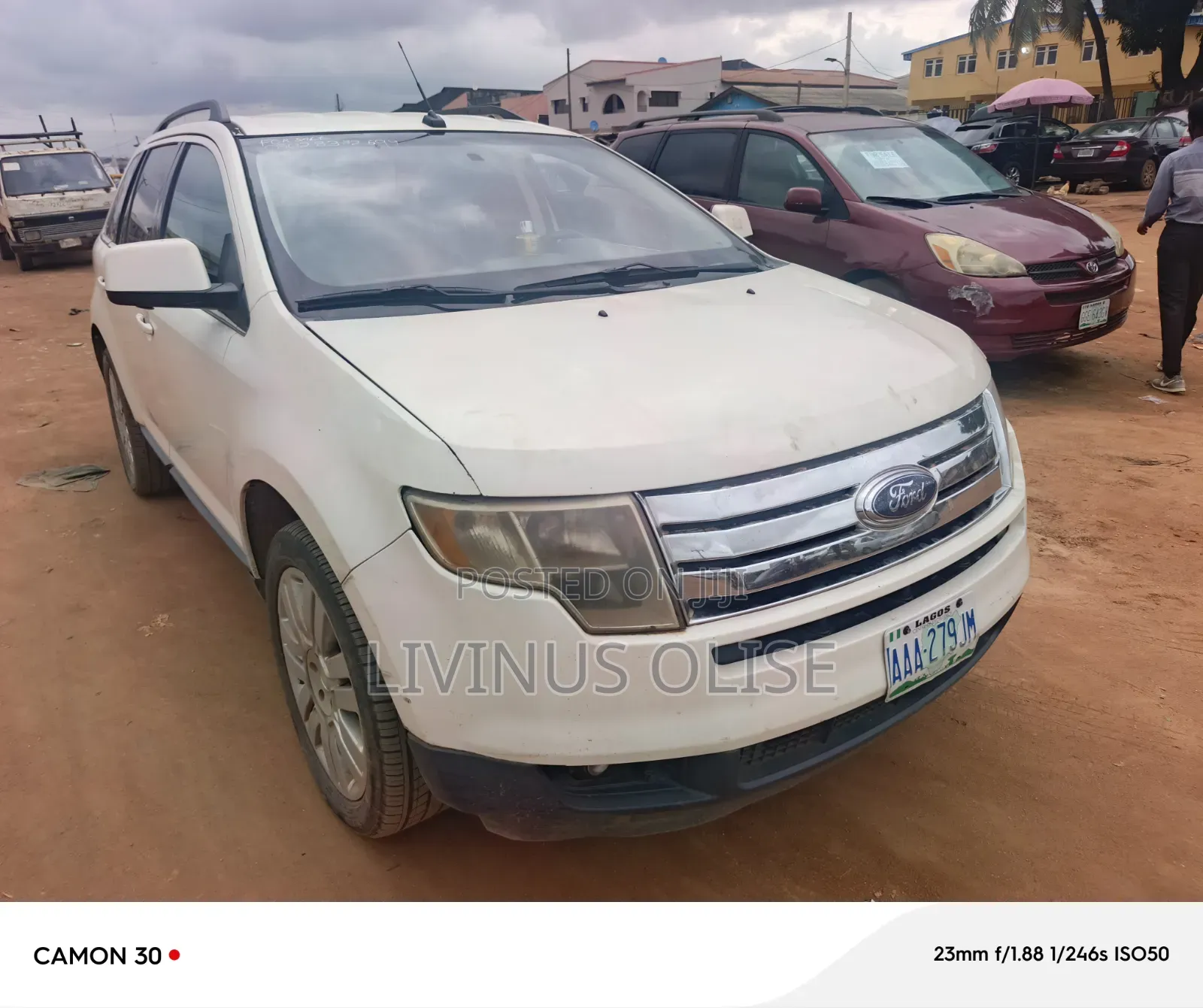 Ford Edge 2008 White