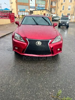 Lexus IS 2008 Red
