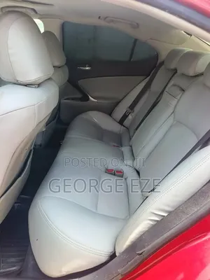 Lexus IS 2008 Red