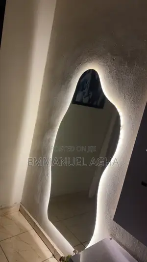 Standing Wall Mirror With Light