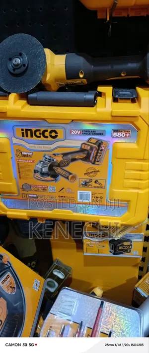 Cordless 4 1/2 Angle Grinder