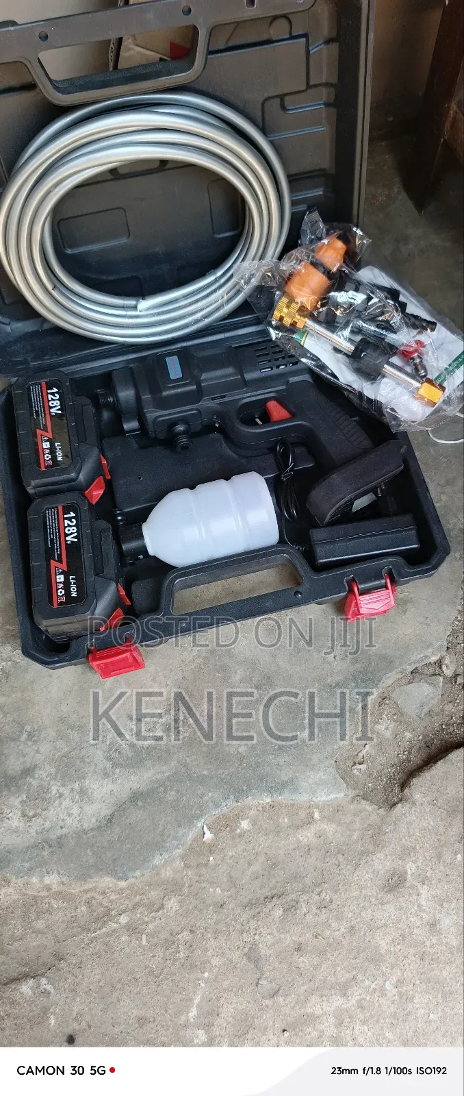 Cordless Electric Car Wash