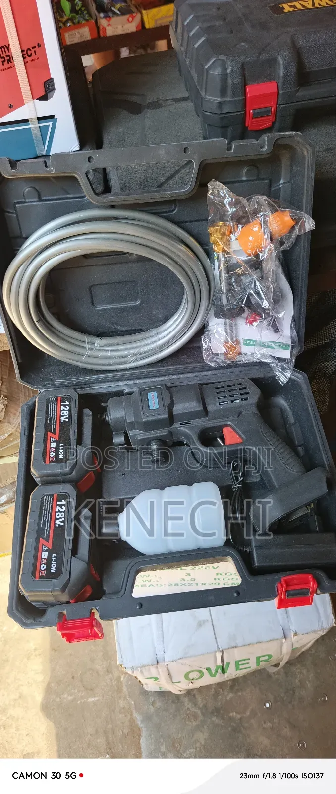 Cordless Electric Car Wash
