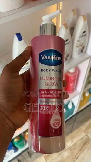Vaseline Smooth Glow Body Wash Glutaglow 10x Collagen