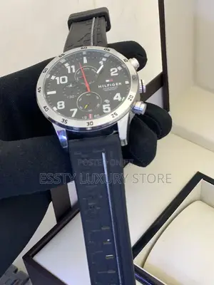 Tommy Hilfiger Chronograph Rubber Watch