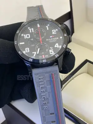Tommy Hilfiger Chronograph Rubber Watch