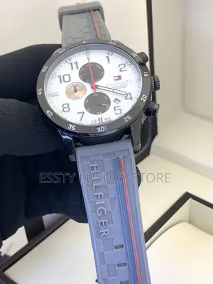 Tommy Hilfiger Chronograph Rubber Watch