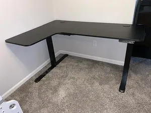 Electric L Shape Office Adjustable Desk