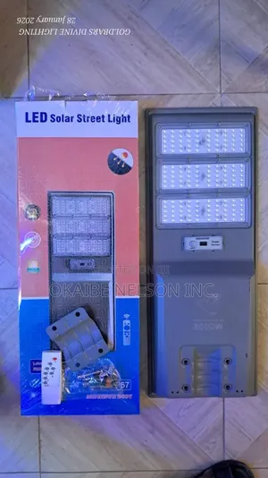 3000w All-in-One Solar Street Light