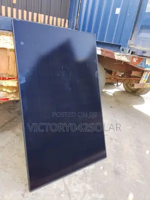 Black Frame Solar Panel Available