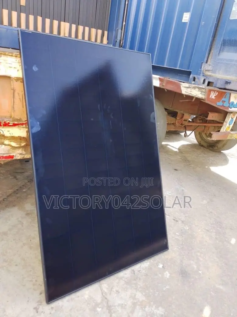 Black Frame Solar Panel Available