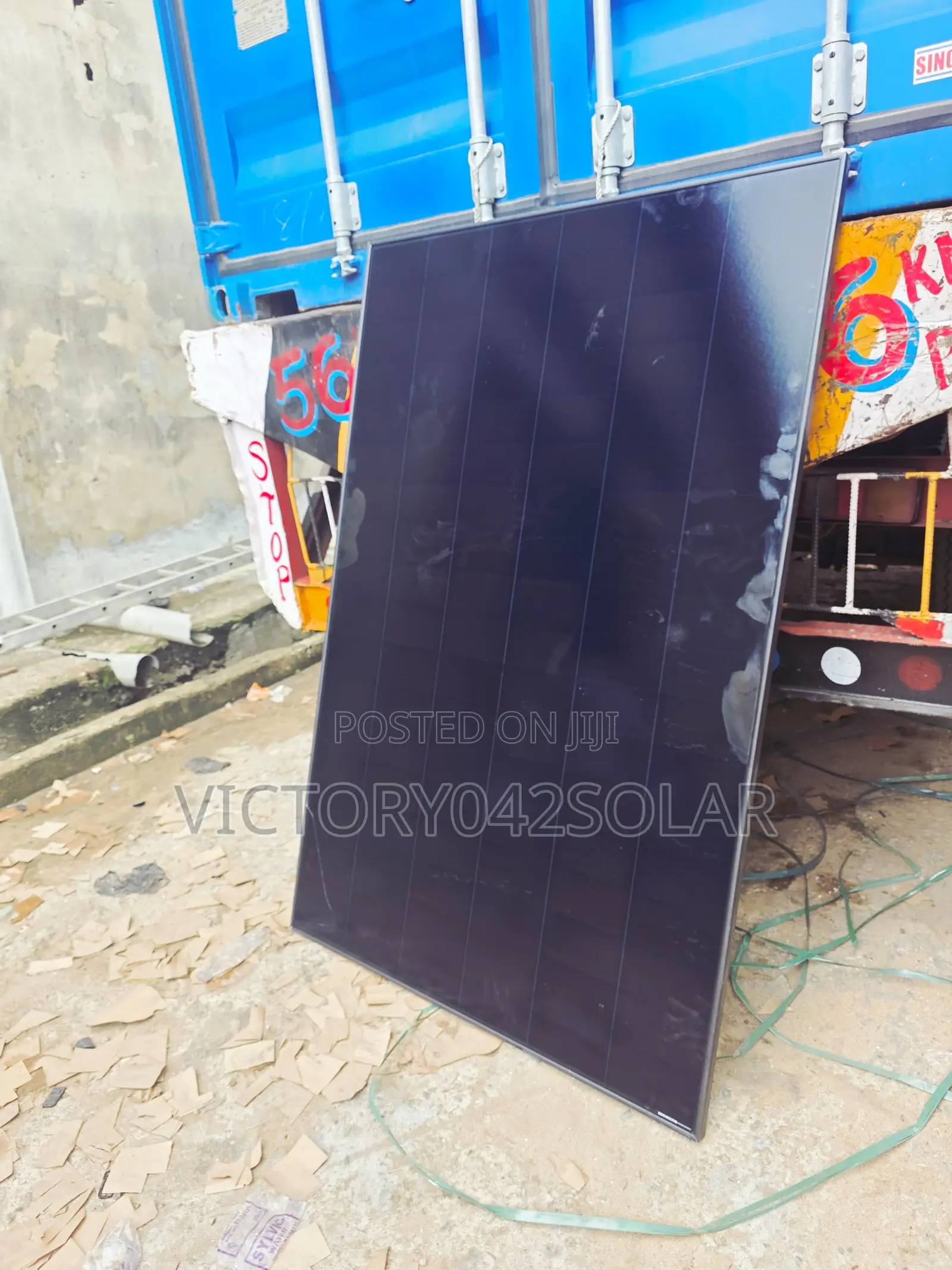 Black Frame Solar Panel Available